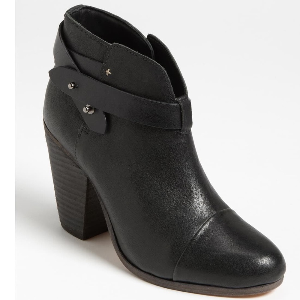 Rag & Bone 🍁🍂 Black Harrow Leather Boot